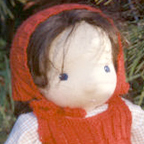 Rotkaeppchen (Red Cap Child) from Silke dolls for sophisticated children.