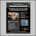 Bore Brush Set Sell Sheet for Cornwell Tools