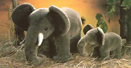 Save these elephants, handmade by Kosen in Germany! (Buy one - buy both!)