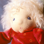 Bluemchen from Silke dolls for sophisticated children.